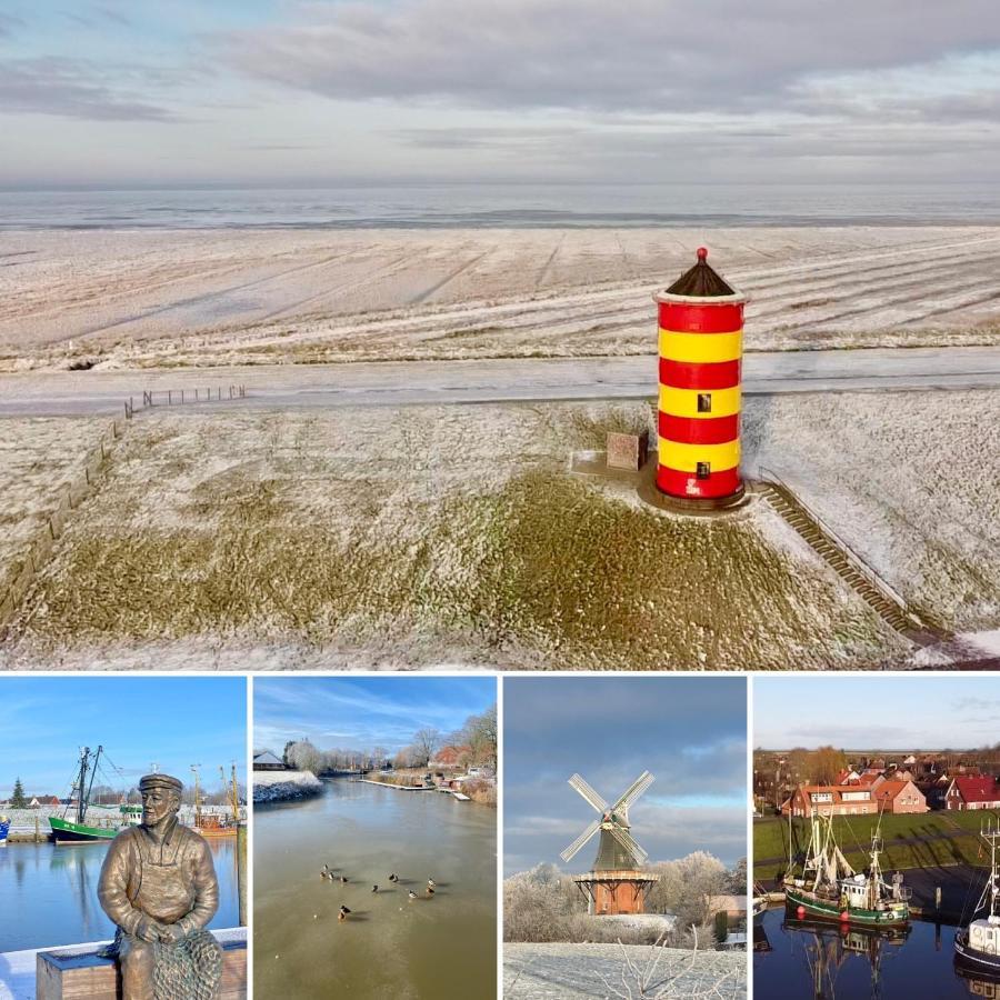 Appartamento Huus Ant Deep Og Greetsiel Krummhörn Esterno foto